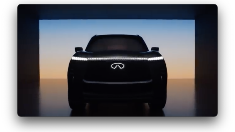 The Reveal of the INFINITI QX Monograph